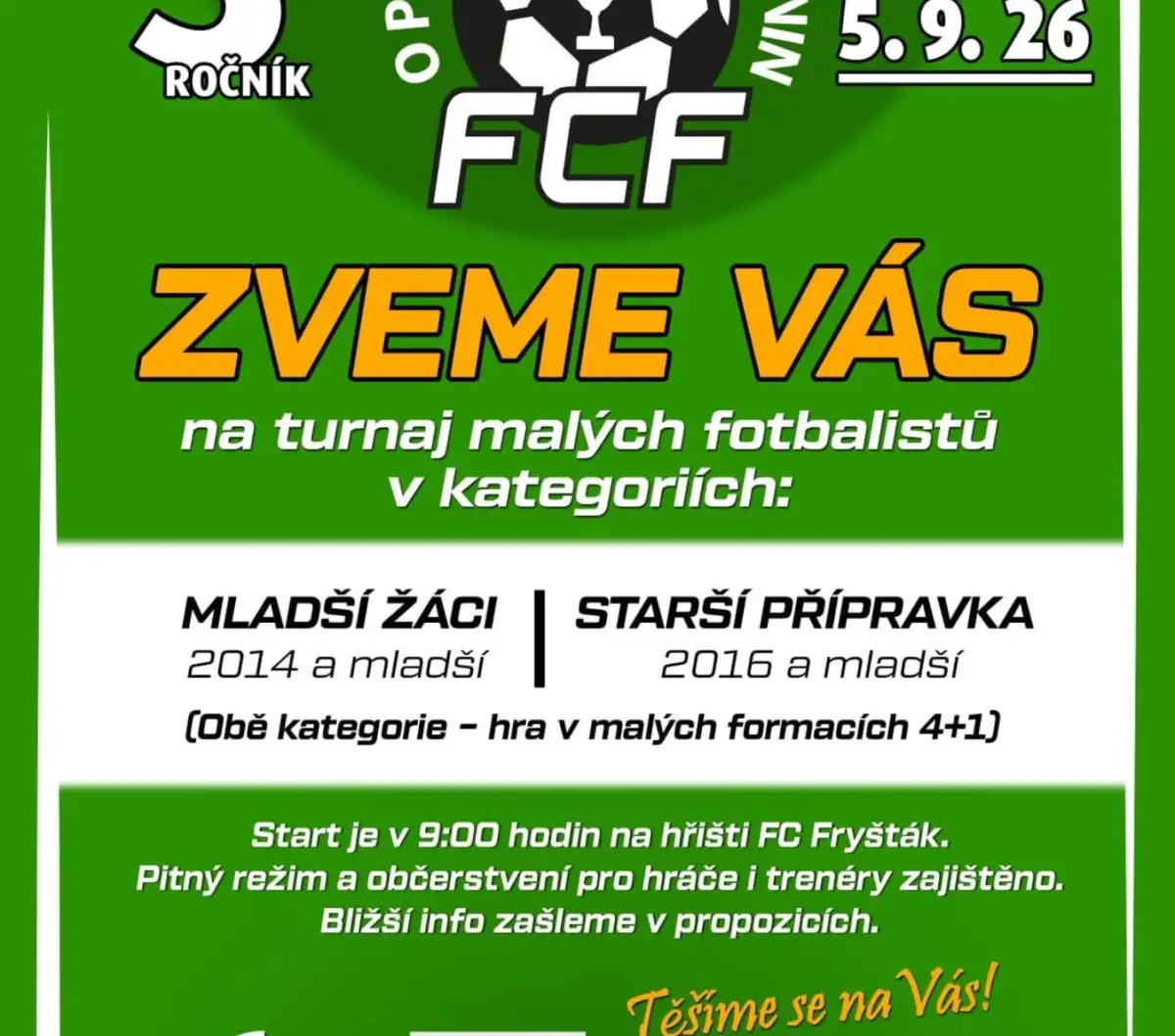 Blíží se další ročník turnaje O pohár vládce prázdnin